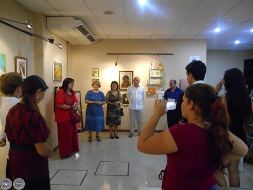 EXPOSICIÓN 40 AÑOS CON EL ARTE DE ROSA MONTES - MARTES 1 DE DICIEMBRE DE 2015